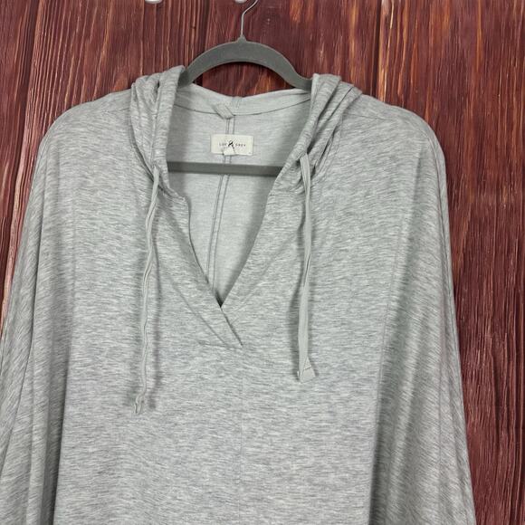 Lou & Grey Signature Soft Light Gray Pullover Hoodie Comfy Casual Size XXL - Picture 2 of 6